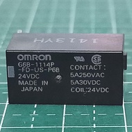 Omron G6B-1114P-FD-US-P6B 24VDC Relay