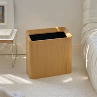 20L Dustbin Imitation Wood Grain / room rectangular dustbin / bathroom dustbin toilet