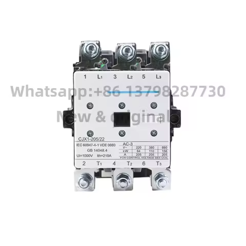New original AC contactor CJX1-205/22 Single phase 220v24v Three phase 380v