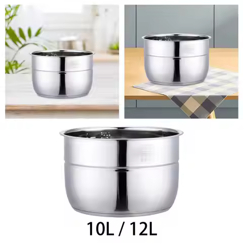 Electric Pressure Cooker Inner Pot Rice Cooker Inner Tank 10/12 Litres Electric Cooker Accessories f