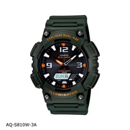 นาฬิกา Casio รุ่น AQ-S810W Series พลังงานแสงอาทิตย์ ระบบผสมอะนาล็อก-ดิจิตอล AQ-S810W-1A AQ-S810W-1A2