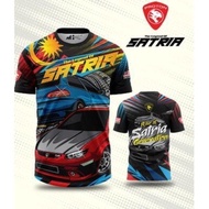 Edition 2026 Satria Tshirt Galeri Kereta Sublimation Tshirt / Baju Microfiber Jersi / Jersey Sublima