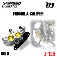 FORMULA 8.1 WAVE 125 AND XRM CARB FRONT BRAKE CALIPER Z-125 FOR WAVE125 OR XRM CARB TYPE MOTORCYCLE 