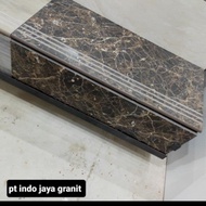 keraik tangga granit 20x60 30x60 dark brown indogres granite
