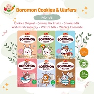 Monde - Boromon Cookies - Wafers - Multigrains - Freeze Dried | Healthy Children's Wafer Biscuit Sna