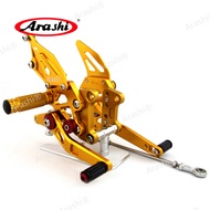 Arashi V1.0 CNC Adjustable Rearset Footrest For KAWASAKI Ninja 250 R / EX250J / EX250J SE 2008 2009 