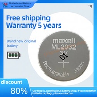 Maxell ML2032 Rechargeable Battery 3V Industrial Controller Motherboard Remote Control Replaces CR20