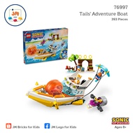 LEGO Sonic the Hedgehog 76997 Tails' Adventure Boat (393 Pieces) For Children Aged 8 And Up Brick To
