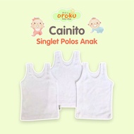 CAINITO PLAIN SINGLET FOR CHILDREN BABY AND CHILDREN'S SINGLET/