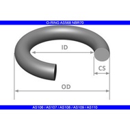O-Ring AS568 CS 2.62MM NBR70 ( AS106 / AS107 / AS108 / AS109 / AS110) NBR 70 Shore Oring / Dash Numb