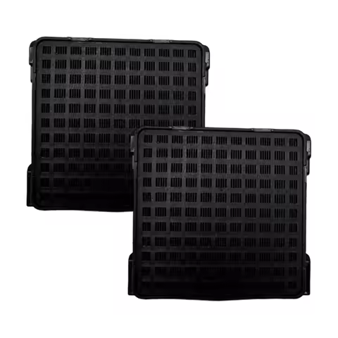 2 Pack Activated Carbon Filter For Liebherr 9096989 9882429 9882460 Fridge Air Purification Replacem