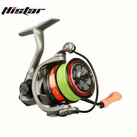 Histar MS-X Orange 5.2:1 Ratio 4+1BB 6KG Max Drag Power 1000-2500 Model 188G/197G Light Weight Spinn