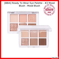 [BBIA] Ready To Wear Eye Palette - #2 Mood Blush - Mood Blush / Korean Eye Palette / Mood Blush Shad