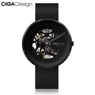 Xiaomi CIGA Design Men Automatic Mechanical Watch นาฬิกาสายรัดข้อมือสแตนเลสสตีล หน้าปัดกลม / Mac Mod