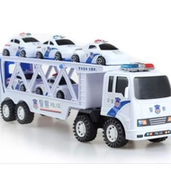 TOY POLICE TRUCK TRANSPORT CAR SPEED POWER TRUCK SET POLICE VEHICLE FOR CHILDREN