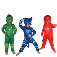 蒙面睡衣小英雄可爱儿童服装cosplay舞台演出服小飞侠猫小子衣服Masked pajamas Little Hero Cute Children's Clothing COsdg21s10.sg