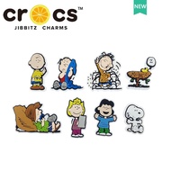 Jibbitz cross charms Snoopy Series หัวเข็มขัดรองเท้า อุปกรณ์เสริมรองเท้า การ์ตูนน่ารัก สนุก ตกแต่งหัวเข็มขัด