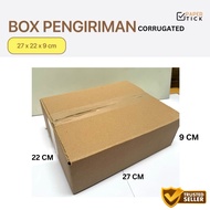 Delivery Box 27x22x9 CM Cardboard Packaging Corrugated Packaging Delivery Box Online Shop