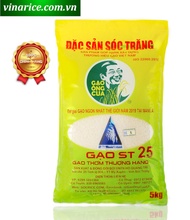 Gạo Đặc Sản Sóc Trăng ST25 5kg - Gạo ngon nhất thế giới - hàng chính hãng date mới