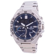 Casio Edifice World Time Mobile Link ECB-10D-2A ECB10D-2 100M Men's Watch