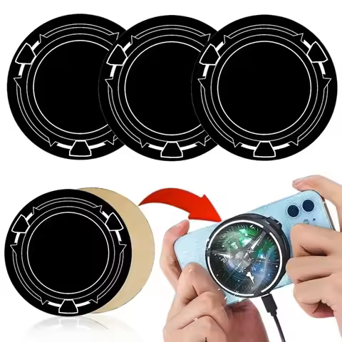 2024 New 6cm Metal Plate Ring For Magsafe Magnetic Car IPad Holder Radiator Iron Sheet Sticker For I