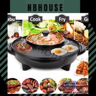 Bbq Grill Pan Steamboat Steamboat Pot Electric Grill Korean Pot Stimbot Grill Steamboat And Grill Gr