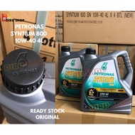 PETRONAS SYNTIUM 800 10W-40 Minyak Hotam Kereta Semi Synthetic 4L  ENGINE OIL MINYAK HITAM FOR ALL CAR