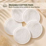 Eco-Friendly Bamboo Terry FaceKapas / ReusableKapas Soul Cotton Pads/ Reusable Cotton Pads