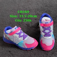 [2hand Shoes] New Balance Children'S Shoes - Size: 33.5-20cm - Genuine Old Shoes - Truong Dung Store