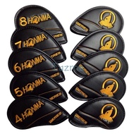 10pics/a Lot HONMA Beres Golf Club Iron Headcover (456891011AwSw) Double-sided Embroidery For Iron Head Cover