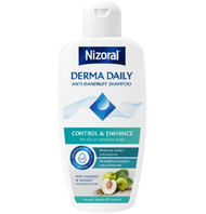 Nizoral derma daily shampoo for oily & sensitive scalp 200 ml แชมพูขจัดรังแค ไนโซรัล