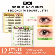 MATA BQI GLUELESS FALSE EYELASHES 12 VARIATIONS GLUELESS FALSE EYELASHES PREMIUM FALSE EYELASHES