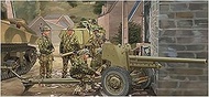 Rich Model RC35019 1/35 US Military 57mm Anti-Tank Gun M1 Early Model American Artillery 5 Plastic M