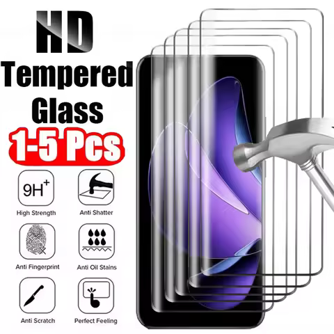1-5Pcs 9D Curved Tempered Glass For Oppo Reno13 Pro Screen Protector Oppo Reno11 Reno12 Pro Protecti