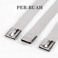 Per piece Cable Ties Full Stainless 19 x 130 cm Ties TALI Ties Tie Per Piece Cable Ties Straps Stain