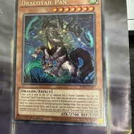 Yugioh Card Dracotail Pan (Real Card)