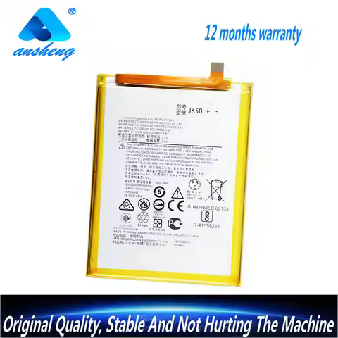 3.8V 4850mAh JK50 Battery For Motorola G20 XT2128-1 64GB GSM G7 Power XT1955 XT1942-1 Z3 XT1941 G30 