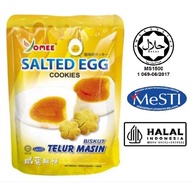 Yomee Salted Egg Cookies /Cheese /Yam /Green Peas /Hot n Spicy Salted Egg/Chocolate Cookies 100gm