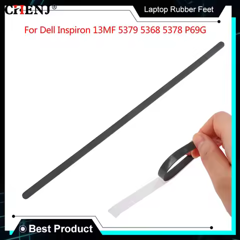 1pc Laptop Rubber Feet For Dell Inspiron 13MF 5379 5368 5378 P69G Non-Slip Rubber Strip Laptop Botto