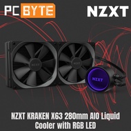 NZXT Kraken X63 AIO Liquid Cooler With RGB LED (280mm)
