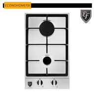 [ EF ] Gas Hob 30CM – HB AG 230 VS A Stainless Steel Built-in Cooker Hob, DOUBLE Burner available in LPG/PUB Gas