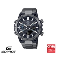 CASIO นาฬิกาข้อมือผู้ชาย EDIFICE รุ่น ECB-2000DC-1ADF วัสดุสเตนเลสสตีล สีดำ