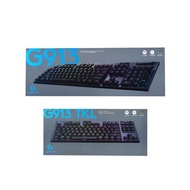 ((Ready stock) Logitech G913/G915X Mechanical Keyboard Wireless Bluetooth Dual Mode Game G913TKL/G91