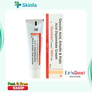 Kem Demelan 5% Arbutin 10% AHA Dưỡng Trắng Sáng Da Giảm Mờ Thâm Nám - Chính Hãng