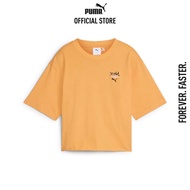 PUMA PRIME/SELECT - เสื้อยืด PUMA x X-GIRL สีส้ม  62472346