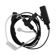 Fbi 2pin Covert Acoustic Air Tube Security Earpiece Headset Mic Walkie Talkie Earphone Earphone For 