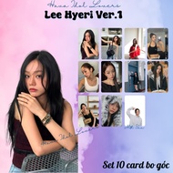 SET of 10 LEE HYERI Corner Cards | Photocard "Deok Sun" Reply 1988 & Everyday Moments Glossy Laminat