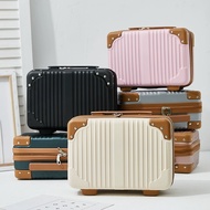 ( Defect Item ) 14 inch Box Make Up Bag Mini Suitcase Hand Carry Luggage, Cosmetic Bag 迷你行李箱 14 inch