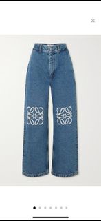 Loewe anagram wide-leg jeans 代購 八折