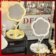 Cute 360 Degree Rotating Removable Makeup Mirror - FLOWER DESK MIRROR - CODE: GUONG TRANG DIEM 9